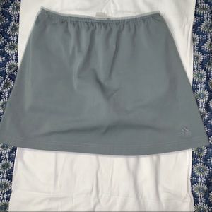 Gray Adidas Tennis Skirt